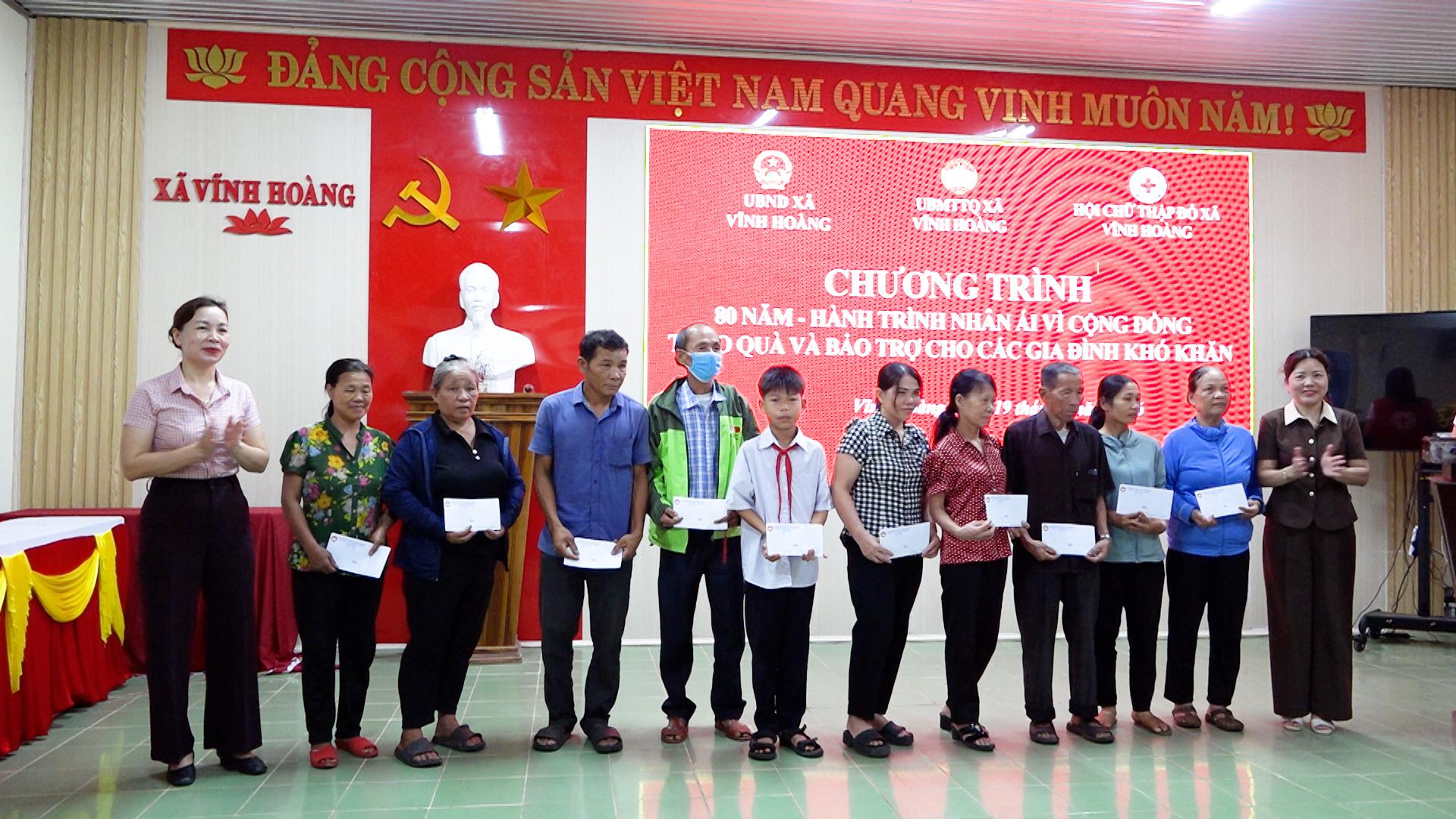 Xã Vĩnh Hoàng: Hưởng ứng 