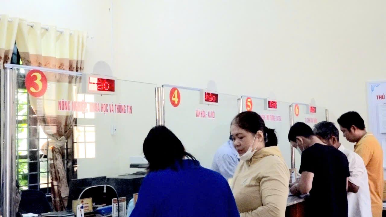 Thông báo về việc công khai và thực hiện thủ tục hành chính không phụ thuộc vào địa giới hành chính...