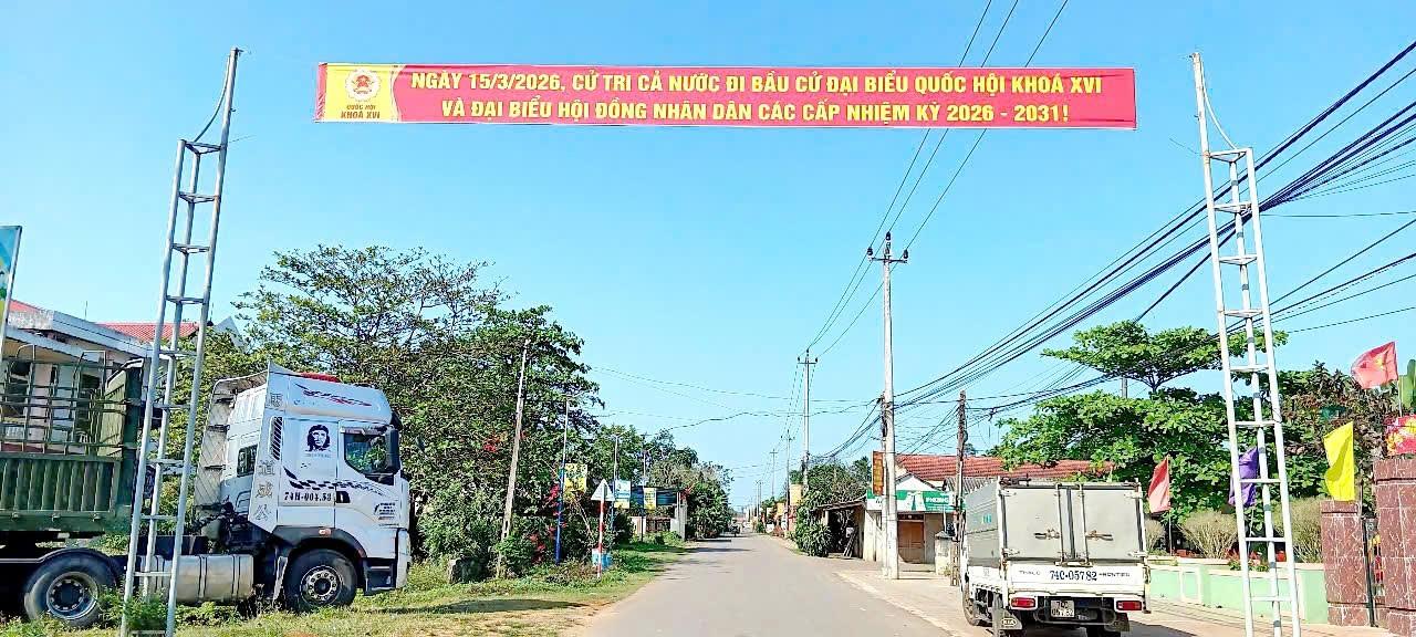 Xã Vĩnh Hoàng: Chú trọng công tác tuyên truyền bầu cử đại biểu Quốc hội khóa XVI và HĐND các cấp nhiệm kỳ 2026-2031